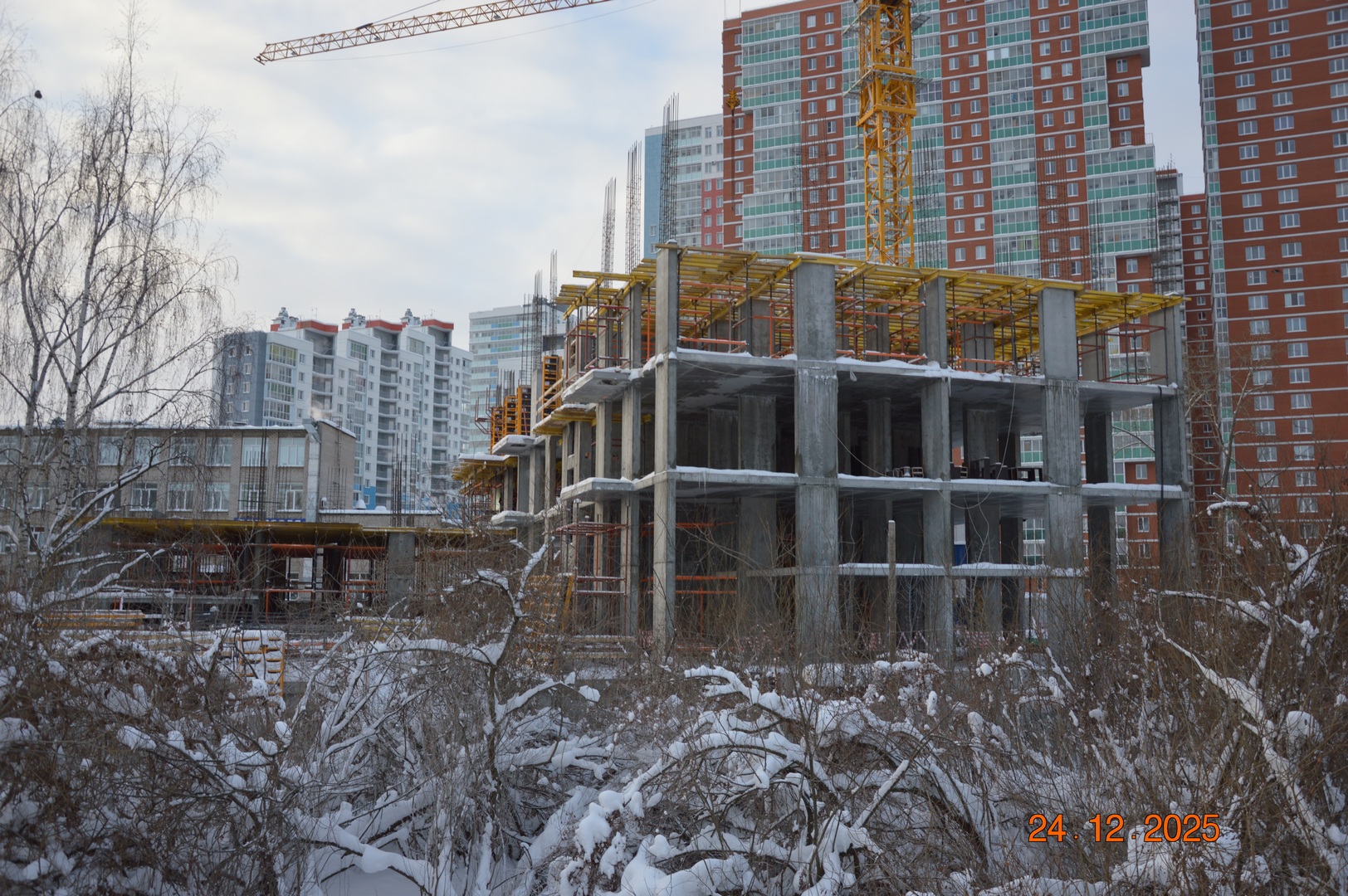 Строительство жилого дома по ул. Подгорная, 61